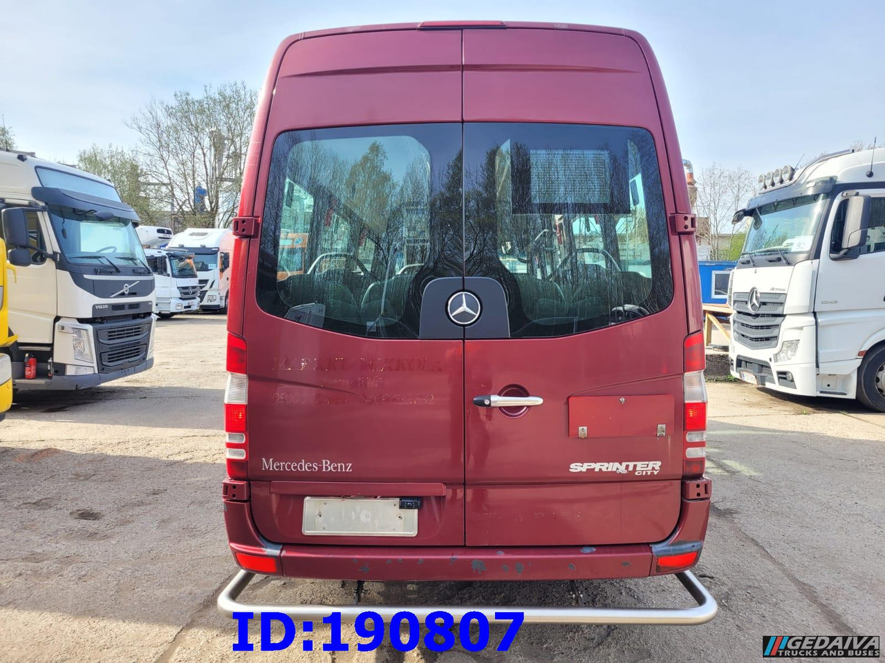 MERCEDES-BENZ Sprinter 516 City35 Euro5 22 Place - Stadsbus: afbeelding 5 MERCEDES-BENZ Sprinter 516 City35 Euro5 22 Place - Stadsbus: afbeelding 5