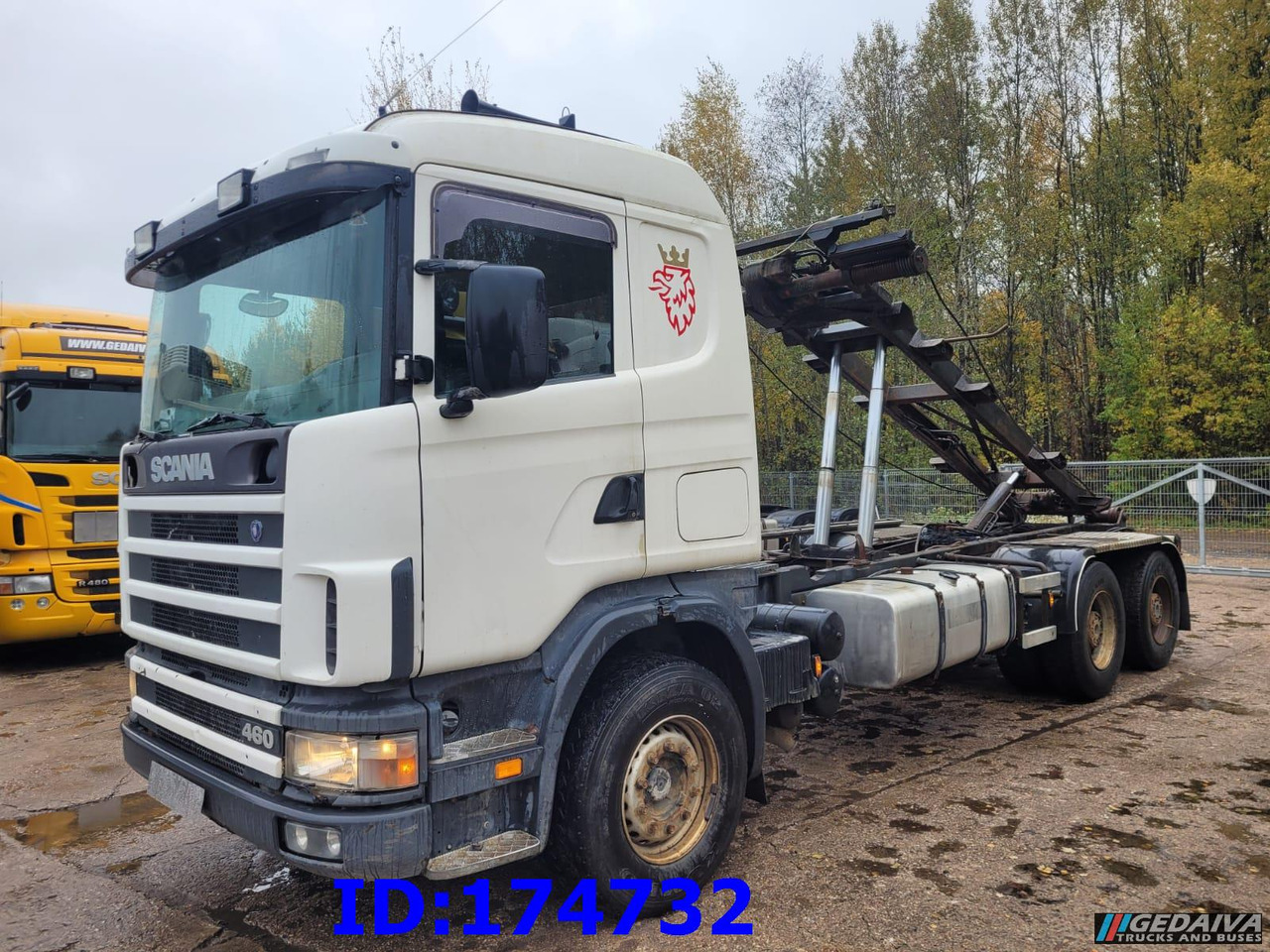 SCANIA 144 - 6x4 - Full Steel - Big Axles - 3 Pedals - Kabelsysteem truck: afbeelding 1 SCANIA 144 - 6x4 - Full Steel - Big Axles - 3 Pedals - Kabelsysteem truck: afbeelding 1