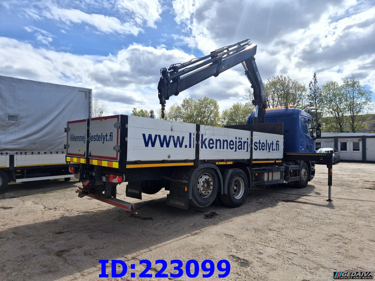 SCANIA G440 6x2 + Crane HIAB X-Hiduo 188 - Vrachtwagen met open laadbak: afbeelding 5 SCANIA G440 6x2 + Crane HIAB X-Hiduo 188 - Vrachtwagen met open laadbak: afbeelding 5