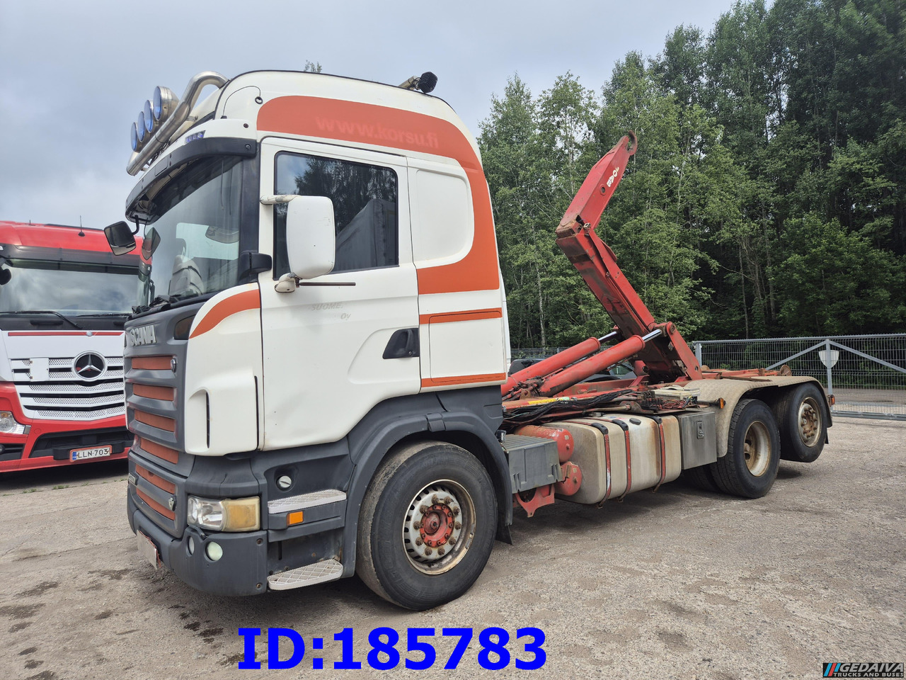 SCANIA R500 6x2 Hook lift - Haakarmsysteem vrachtwagen: afbeelding 1 SCANIA R500 6x2 Hook lift - Haakarmsysteem vrachtwagen: afbeelding 1