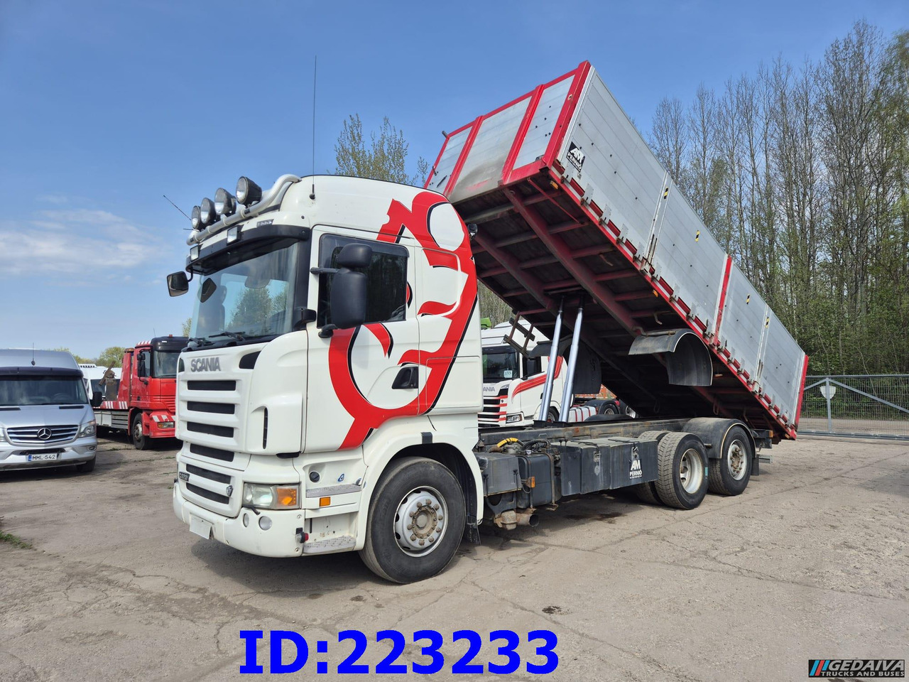 SCANIA R620 6x2 Euro5 - Kipper vrachtwagen: afbeelding 1 SCANIA R620 6x2 Euro5 - Kipper vrachtwagen: afbeelding 1