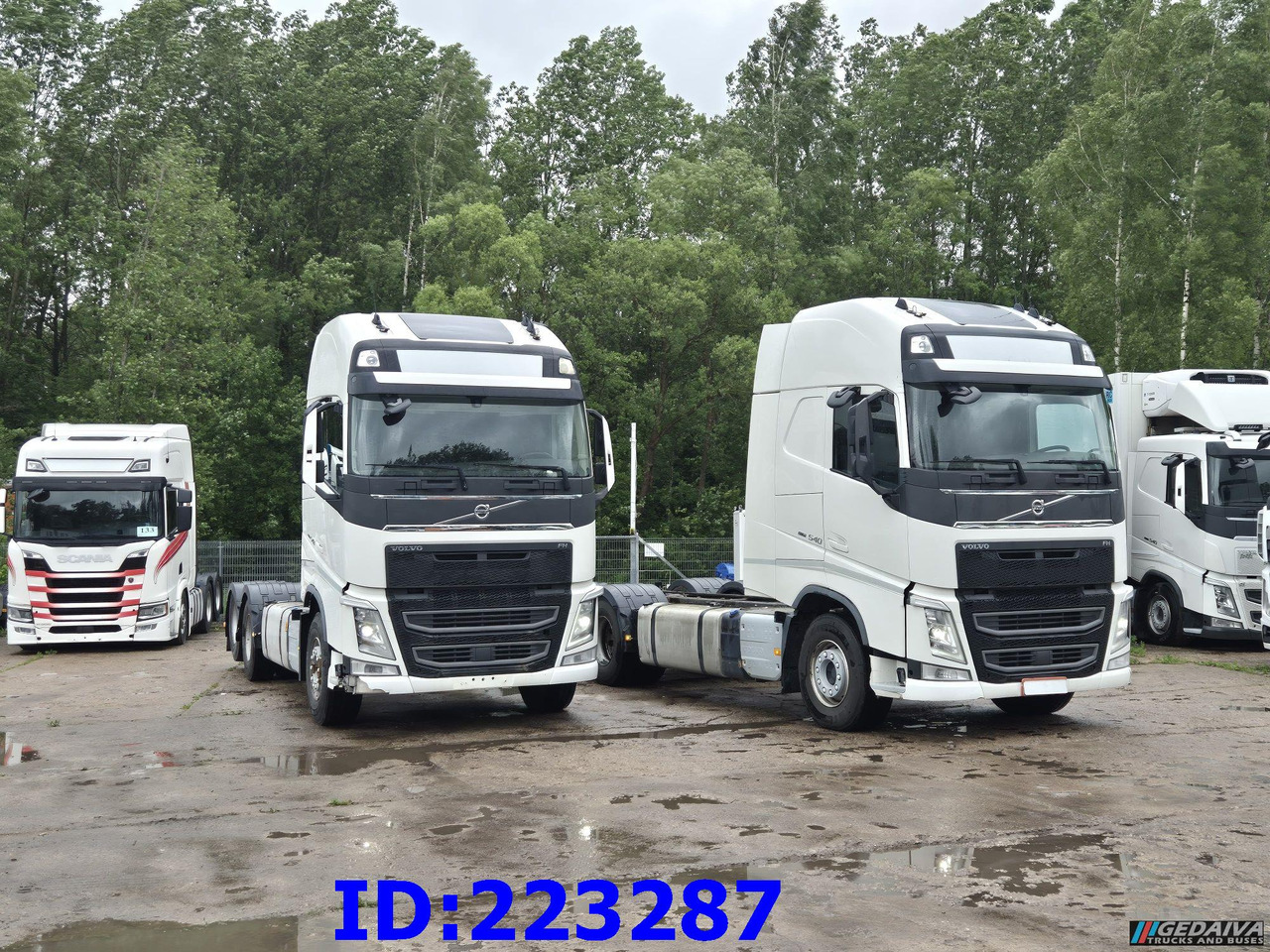 VOLVO FH13 540HP - 10 tyre (2pcs. available) - Chassis vrachtwagen: afbeelding 2 VOLVO FH13 540HP - 10 tyre (2pcs. available) - Chassis vrachtwagen: afbeelding 2