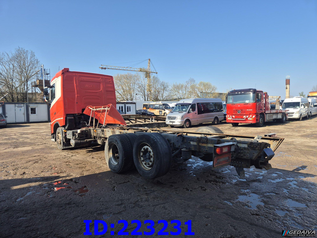 VOLVO FH13 540HP 6X2 Euro6 - Chassis vrachtwagen: afbeelding 5 VOLVO FH13 540HP 6X2 Euro6 - Chassis vrachtwagen: afbeelding 5
