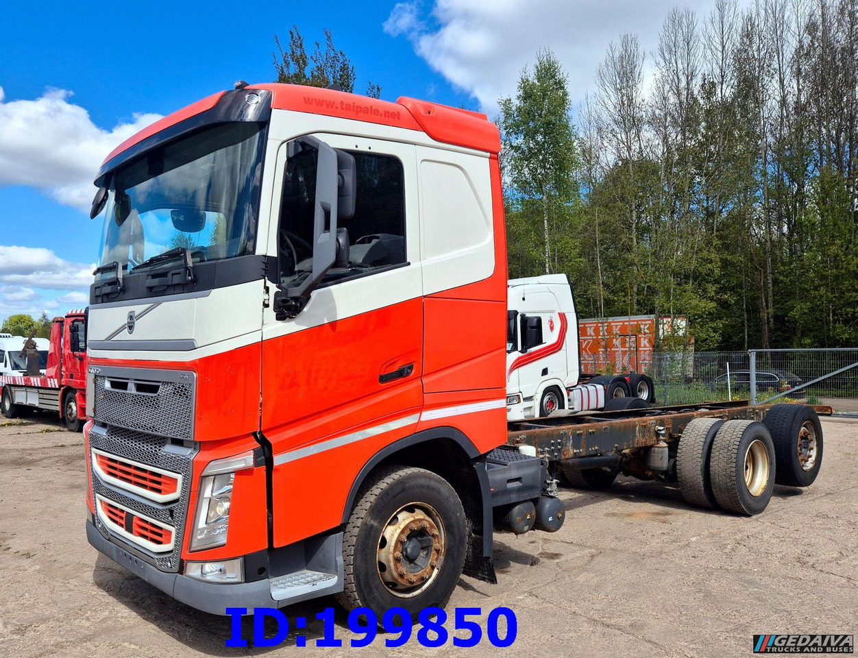 VOLVO FH13 540HP 6x2 Euro6 - Chassis vrachtwagen: afbeelding 1 VOLVO FH13 540HP 6x2 Euro6 - Chassis vrachtwagen: afbeelding 1