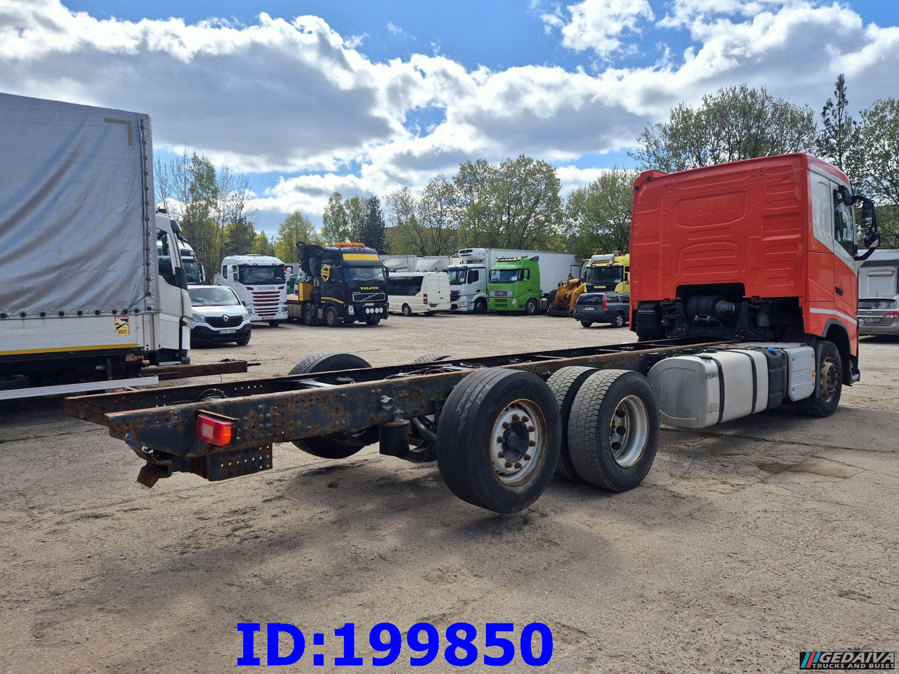 VOLVO FH13 540HP 6x2 Euro6 - Chassis vrachtwagen: afbeelding 5 VOLVO FH13 540HP 6x2 Euro6 - Chassis vrachtwagen: afbeelding 5