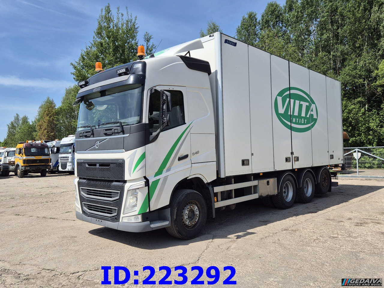 VOLVO FH13 540HP 8x4 Steering axle - Isotherm vrachtwagen: afbeelding 1 VOLVO FH13 540HP 8x4 Steering axle - Isotherm vrachtwagen: afbeelding 1