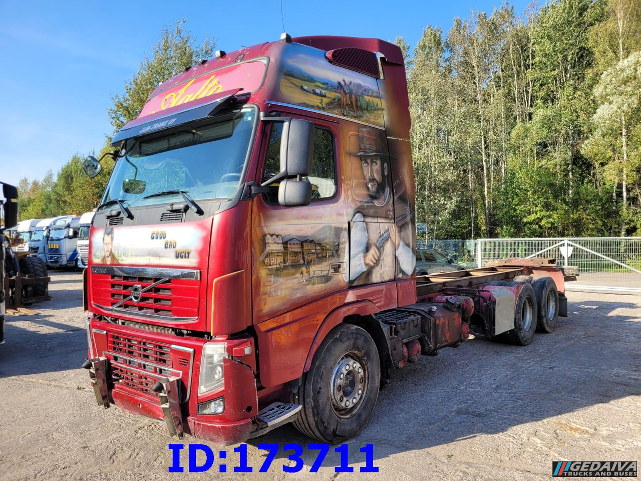 VOLVO FH16 700HP 6x4 Euro5 - Chassis vrachtwagen: afbeelding 1 VOLVO FH16 700HP 6x4 Euro5 - Chassis vrachtwagen: afbeelding 1
