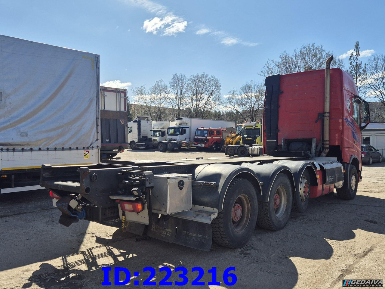 VOLVO FH16 700HP 8X4 Big axle - Chassis vrachtwagen: afbeelding 5 VOLVO FH16 700HP 8X4 Big axle - Chassis vrachtwagen: afbeelding 5