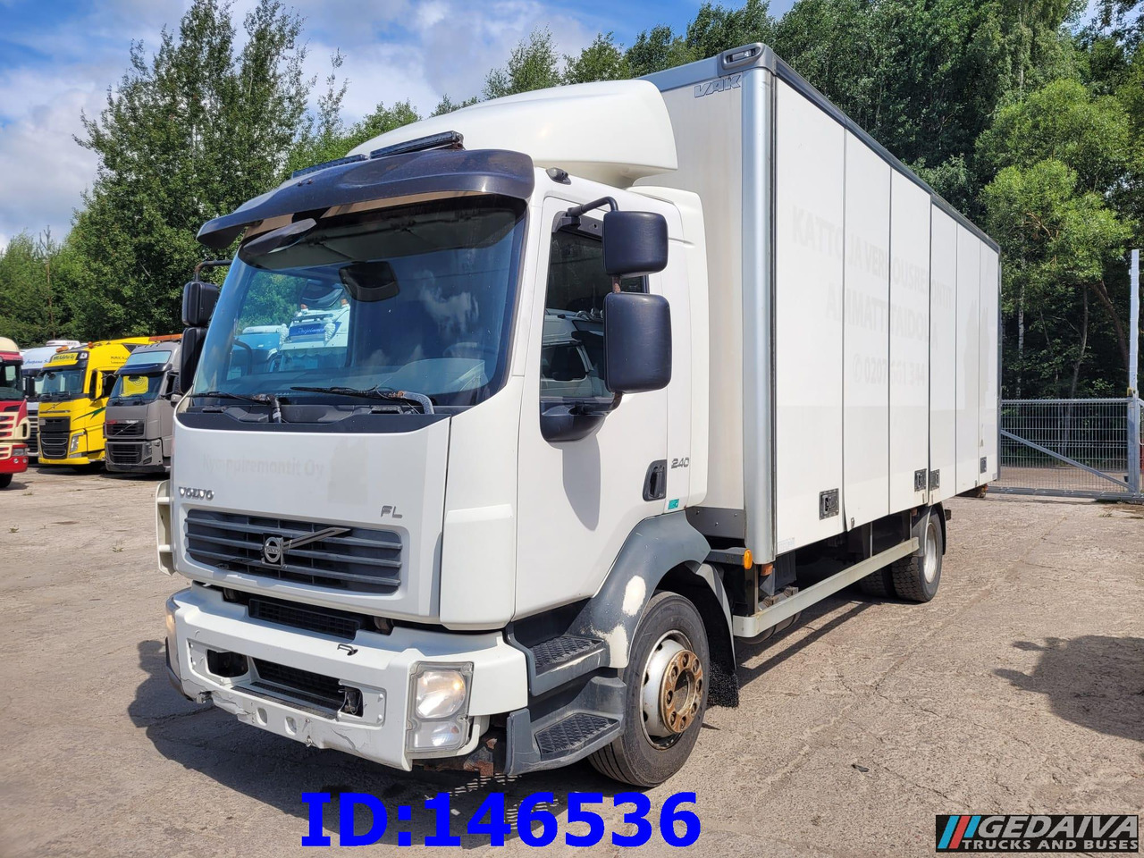 VOLVO FL 240HP - 4x2 - Manual - Euro5 - Bakwagen: afbeelding 1 VOLVO FL 240HP - 4x2 - Manual - Euro5 - Bakwagen: afbeelding 1