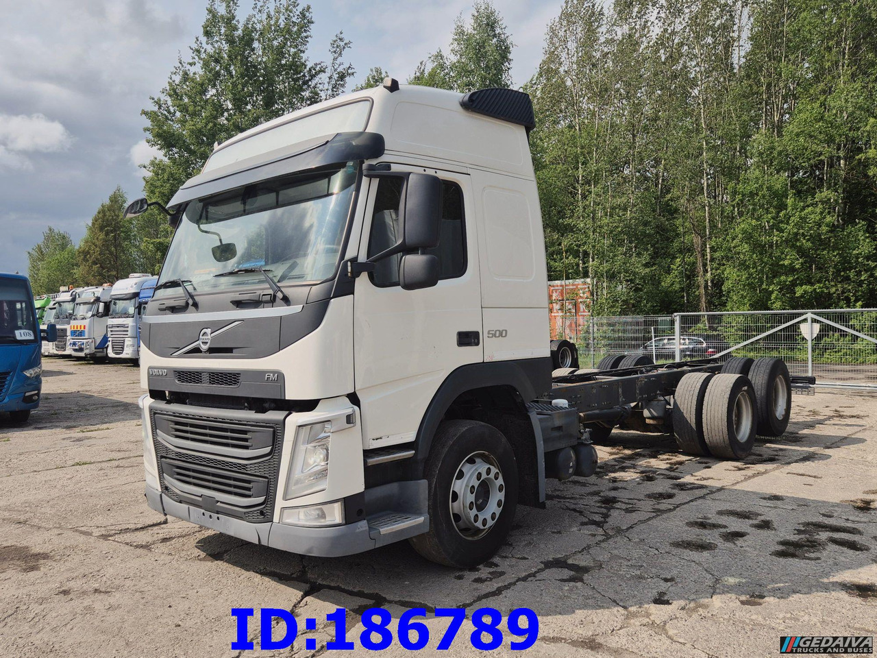 VOLVO FM13 500HP 6x2 - Chassis vrachtwagen: afbeelding 1 VOLVO FM13 500HP 6x2 - Chassis vrachtwagen: afbeelding 1