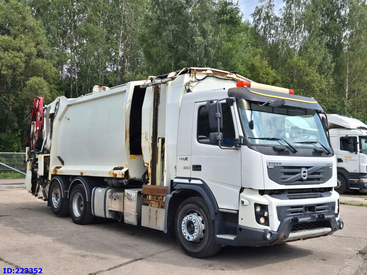 VOLVO FMX 330HP 6x2 Norba RL300. Keox -bio, Ferrari crane, Dynawatt -pressure - Vuilniswagen: afbeelding 4 VOLVO FMX 330HP 6x2 Norba RL300. Keox -bio, Ferrari crane, Dynawatt -pressure - Vuilniswagen: afbeelding 4