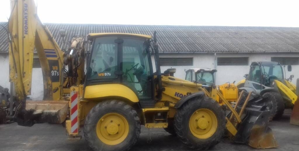 Komatsu WB 97 S - Graaflaadmachine: afbeelding 1 Komatsu WB 97 S - Graaflaadmachine: afbeelding 1
