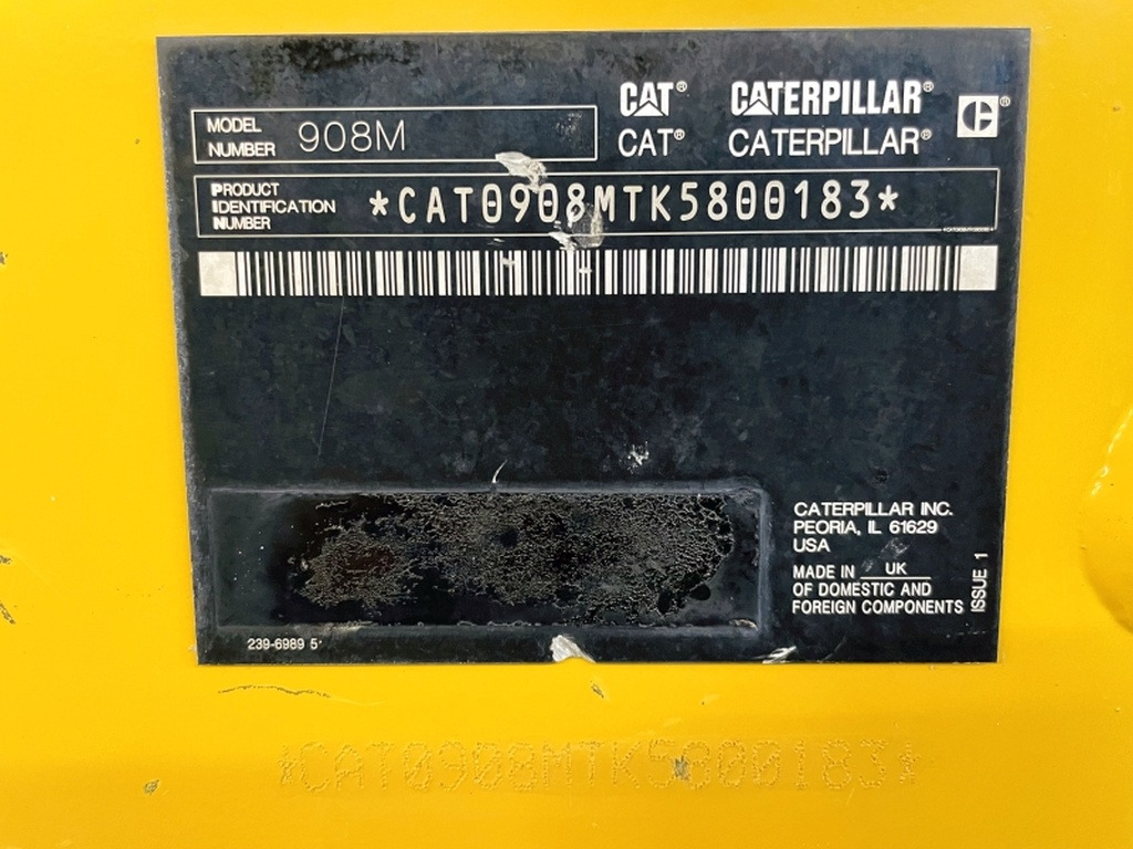Caterpillar 908M (3927) - Wiellader: afbeelding 3 Caterpillar 908M (3927) - Wiellader: afbeelding 3
