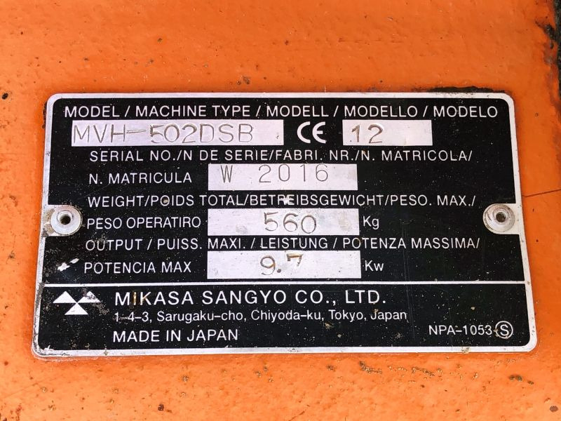 Diverses MIKASA MVH 502 (2906) - Trilplaat: afbeelding 3 Diverses MIKASA MVH 502 (2906) - Trilplaat: afbeelding 3