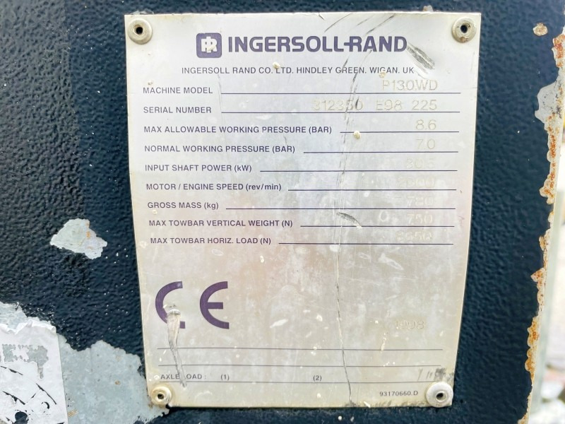 Ingersoll Rand P130WD (3876) - Luchtcompressor: afbeelding 3 Ingersoll Rand P130WD (3876) - Luchtcompressor: afbeelding 3