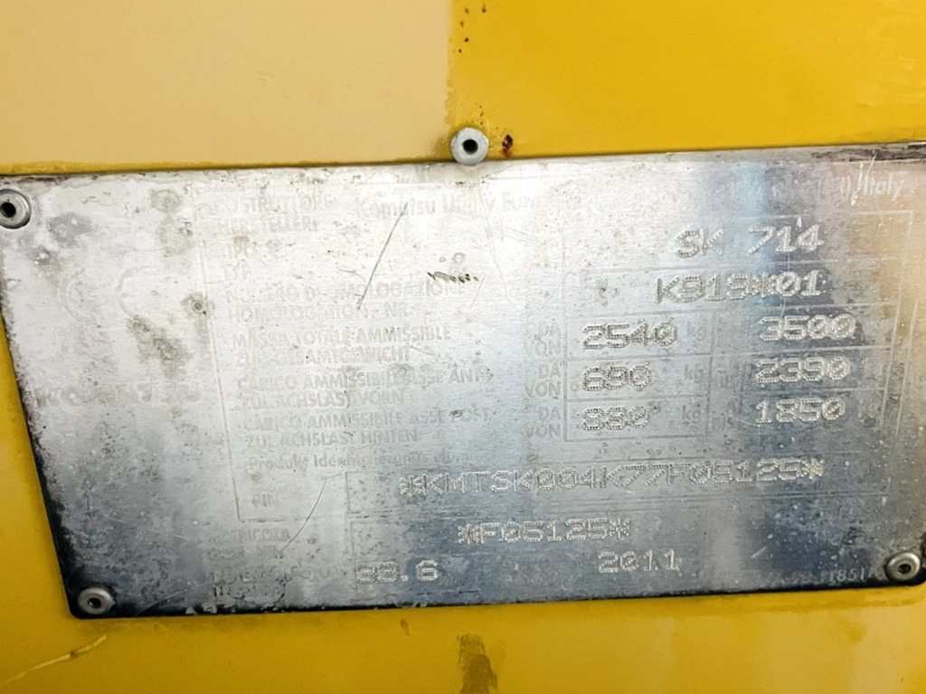 Komatsu SK714 (3906) - Schranklader: afbeelding 3 Komatsu SK714 (3906) - Schranklader: afbeelding 3