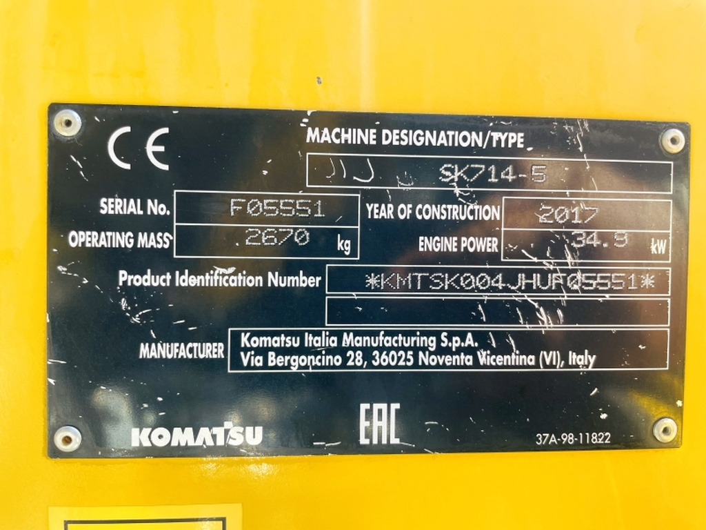 Komatsu SK714-5 (4067) - Schranklader: afbeelding 3 Komatsu SK714-5 (4067) - Schranklader: afbeelding 3