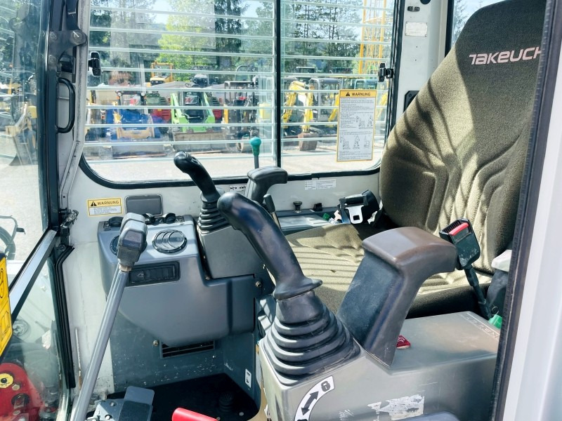 Takeuchi TB138FR (3775) - Minigraafmachine: afbeelding 5 Takeuchi TB138FR (3775) - Minigraafmachine: afbeelding 5