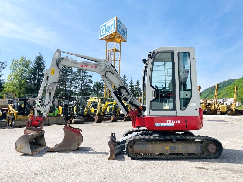 Takeuchi TB138FR (3775) - Minigraafmachine: afbeelding 1 Takeuchi TB138FR (3775) - Minigraafmachine: afbeelding 1