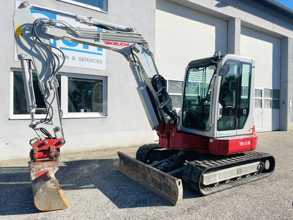Takeuchi TB153FR (4091) - Minigraafmachine: afbeelding 4 Takeuchi TB153FR (4091) - Minigraafmachine: afbeelding 4
