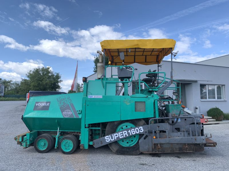 Vögele Super 1603, Typ 6-83 (109854) - Asfaltafwerkmachine: afbeelding 1 Vögele Super 1603, Typ 6-83 (109854) - Asfaltafwerkmachine: afbeelding 1