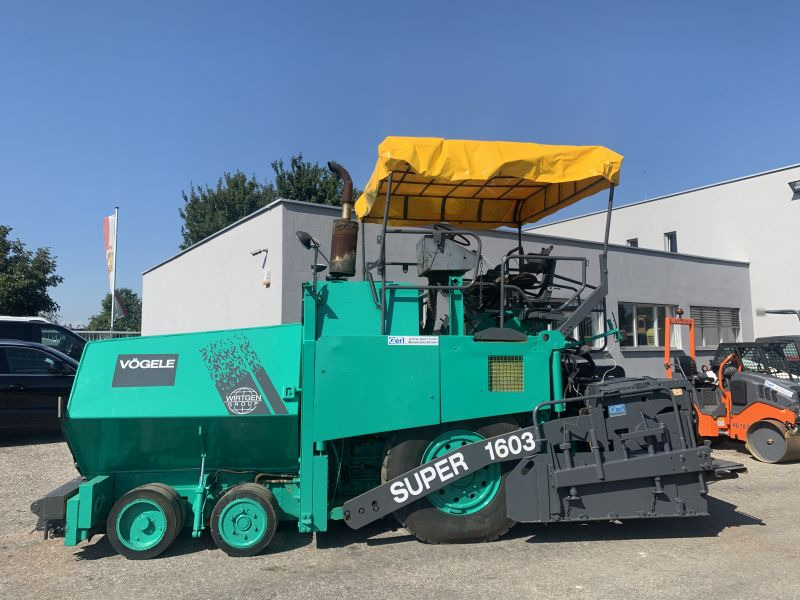 Vögele Super 1603, Typ. 6-83 (110321) - Asfaltafwerkmachine: afbeelding 1 Vögele Super 1603, Typ. 6-83 (110321) - Asfaltafwerkmachine: afbeelding 1