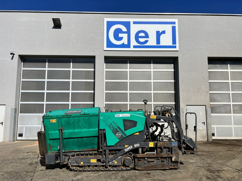 Vögele Super 800 Typ 07.90 (110957) - Asfaltafwerkmachine: afbeelding 1 Vögele Super 800 Typ 07.90 (110957) - Asfaltafwerkmachine: afbeelding 1