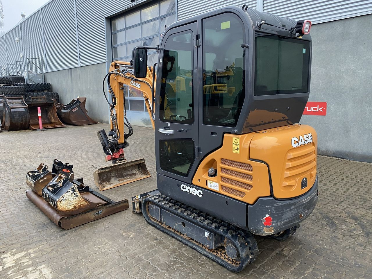 Case CX19C - Minigraafmachine: afbeelding 2 Case CX19C - Minigraafmachine: afbeelding 2