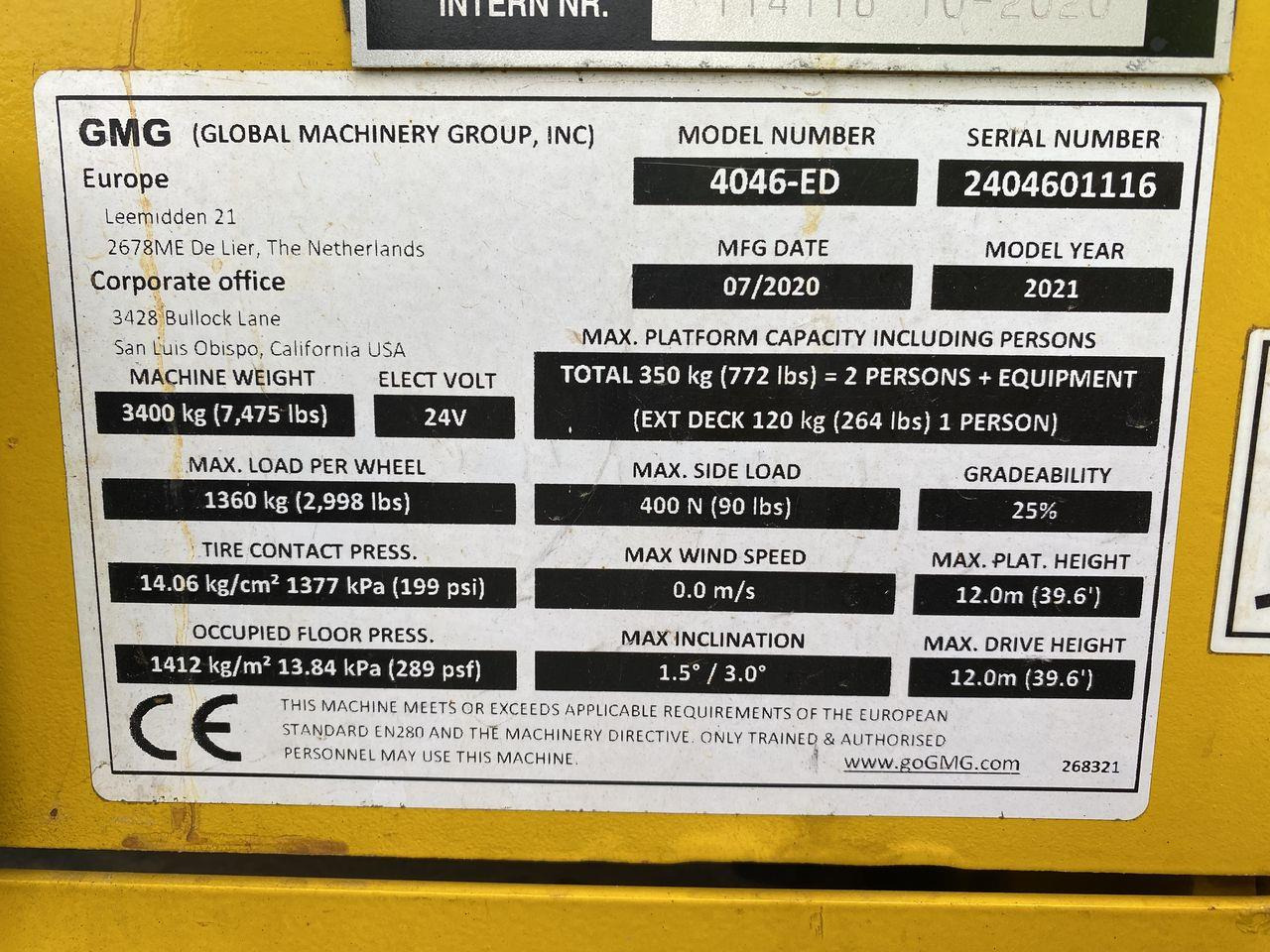 Leasing GMG 4046-ED 2.0 GMG 4046-ED 2.0: afbeelding 9 Leasing GMG 4046-ED 2.0 GMG 4046-ED 2.0: afbeelding 9