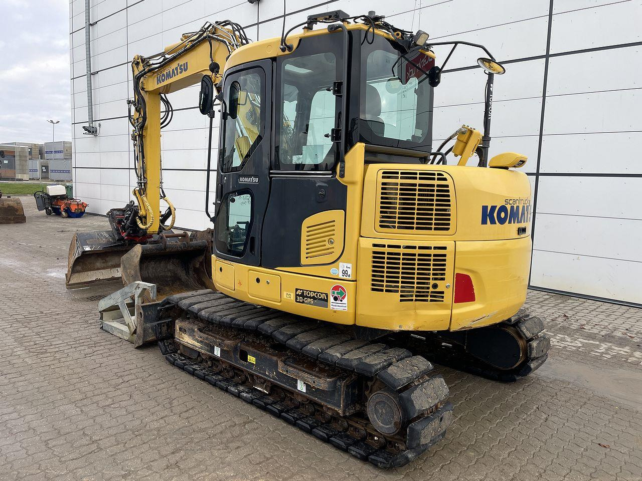 Komatsu PC88MR-10 med Topcon - Minigraafmachine: afbeelding 2 Komatsu PC88MR-10 med Topcon - Minigraafmachine: afbeelding 2