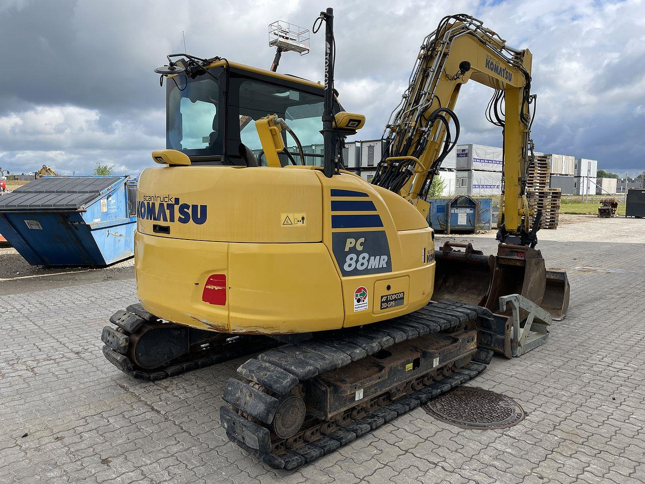 Komatsu PC88MR-10 med Topcon - Minigraafmachine: afbeelding 4 Komatsu PC88MR-10 med Topcon - Minigraafmachine: afbeelding 4