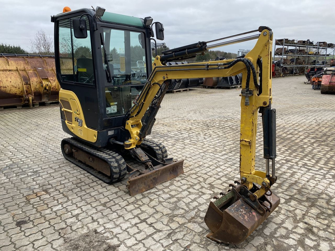 Yanmar SV18 - Minigraafmachine: afbeelding 5 Yanmar SV18 - Minigraafmachine: afbeelding 5