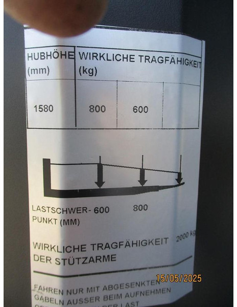 Stapelaar BT SWE 080L: afbeelding 12 Stapelaar BT SWE 080L: afbeelding 12