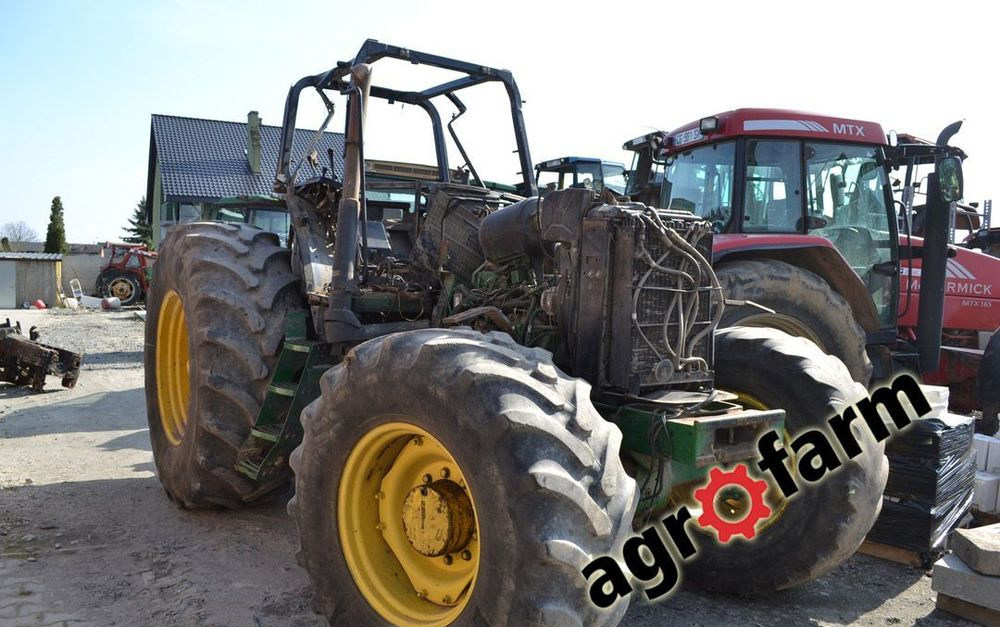 Onderdelen voor Landbouwmachine John Deere części używane 7600 7700 silnik skrzynia zwolnica piasta zębate zwrotnica wał zawiesia: afbeelding 1