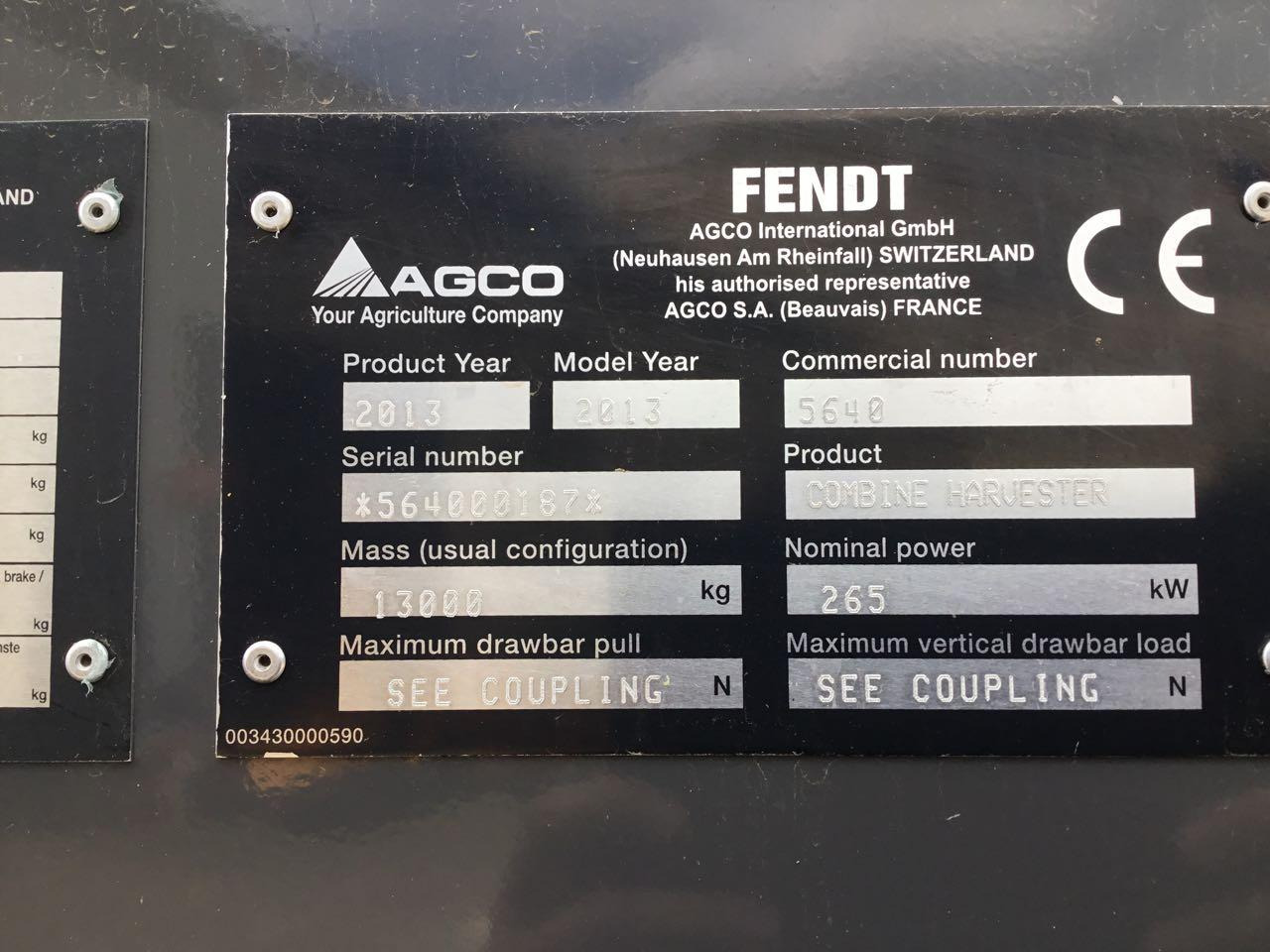 Fendt 6335 C - Maaidorser: afbeelding 5 Fendt 6335 C - Maaidorser: afbeelding 5