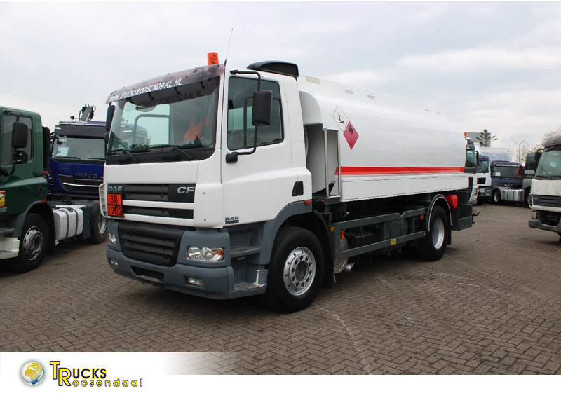 Tankwagen DAF CF 85.430 + PUMP/METERS + 4 COMPART / 15.000 LITER + COMPLETE SYSTEM WORKING + MANUAL: afbeelding 1