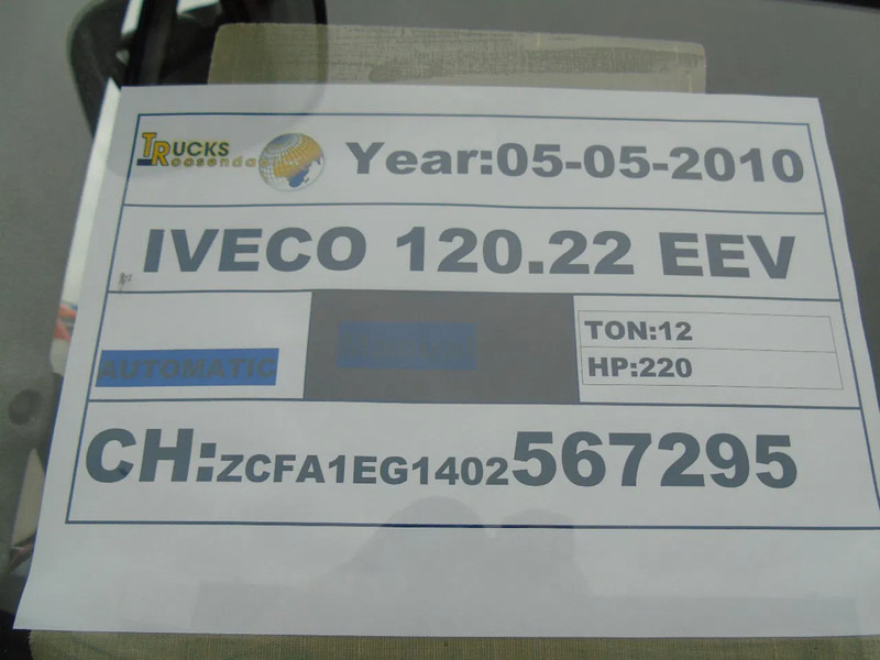 Iveco Eurocargo 120E22 EEV - Bakwagen: afbeelding 4 Iveco Eurocargo 120E22 EEV - Bakwagen: afbeelding 4