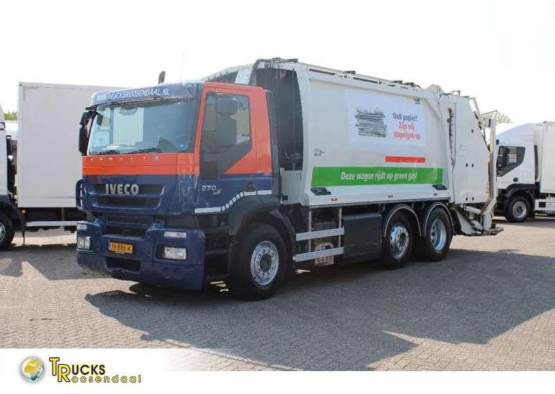 Iveco Stralis 270 CNG + GARBAGE + EURO 5 + 6X2 + RETARDER - Vuilniswagen: afbeelding 1 Iveco Stralis 270 CNG + GARBAGE + EURO 5 + 6X2 + RETARDER - Vuilniswagen: afbeelding 1