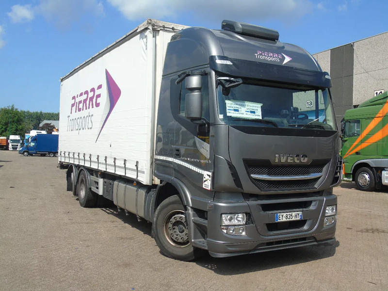 Iveco Stralis 510 + EURO 6 + STEERING AXLE - Schuifzeilen vrachtwagen: afbeelding 4 Iveco Stralis 510 + EURO 6 + STEERING AXLE - Schuifzeilen vrachtwagen: afbeelding 4