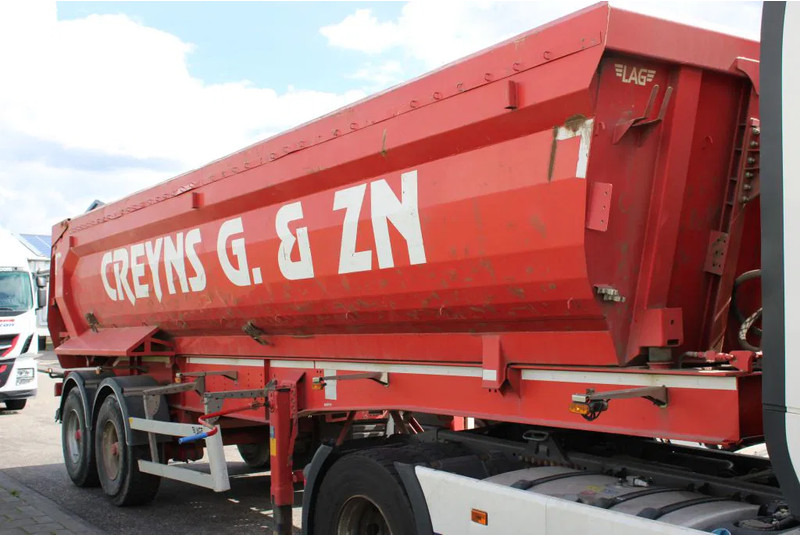 LAG O-2-38 01 + 2 axle + KIPPER + 27 cub - Kipper oplegger: afbeelding 2 LAG O-2-38 01 + 2 axle + KIPPER + 27 cub - Kipper oplegger: afbeelding 2
