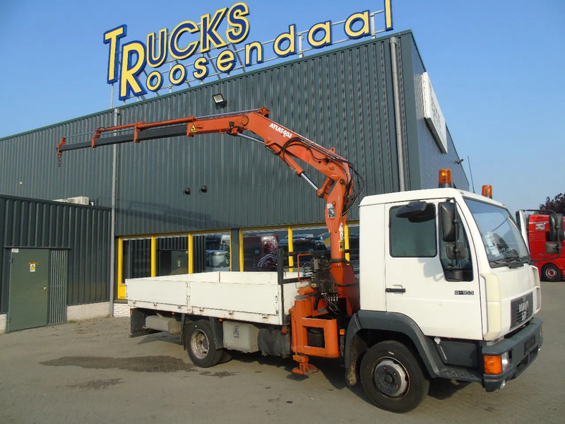 MAN 8.163 + ATLAS 60.1 + MANUAL + EURO 2 + 127KM!! - Kraanwagen: afbeelding 3 MAN 8.163 + ATLAS 60.1 + MANUAL + EURO 2 + 127KM!! - Kraanwagen: afbeelding 3