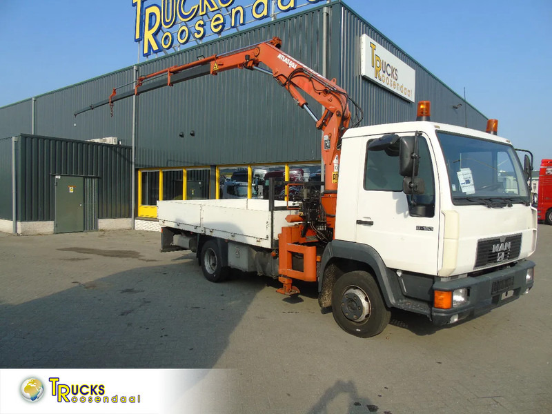 MAN 8.163 + ATLAS 60.1 + MANUAL + EURO 2 + 127KM!! - Kraanwagen: afbeelding 1 MAN 8.163 + ATLAS 60.1 + MANUAL + EURO 2 + 127KM!! - Kraanwagen: afbeelding 1