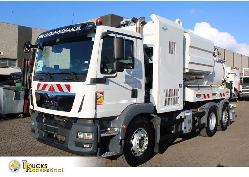 MAN TGM 26.340 + RIVARD 11.8M3 + PUMP + EURO 6 - Vacuümwagen: afbeelding 1 MAN TGM 26.340 + RIVARD 11.8M3 + PUMP + EURO 6 - Vacuümwagen: afbeelding 1
