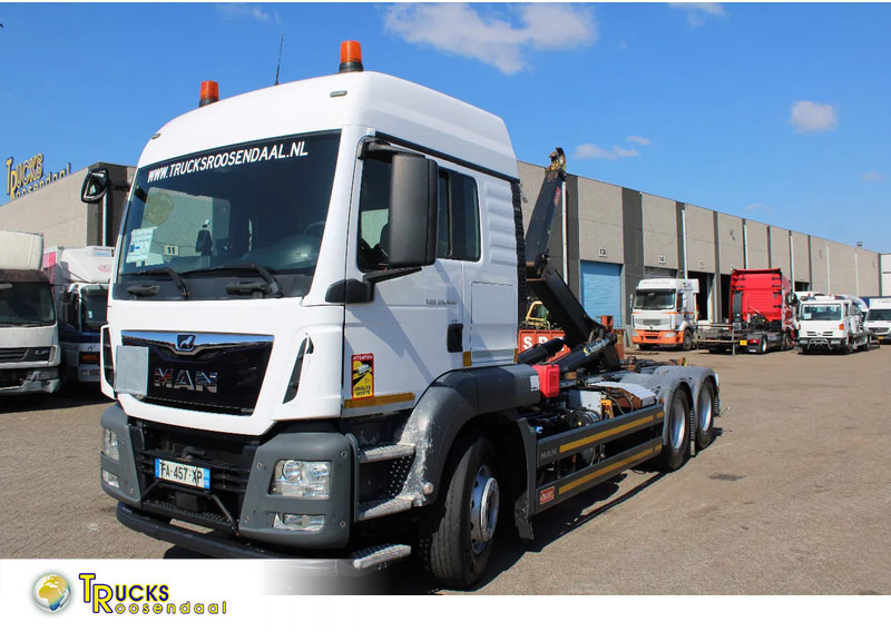 MAN TGS 28.460 + 6X2 + HOOKSYSTEM 20TONS + EURO 6 - Haakarmsysteem vrachtwagen: afbeelding 1 MAN TGS 28.460 + 6X2 + HOOKSYSTEM 20TONS + EURO 6 - Haakarmsysteem vrachtwagen: afbeelding 1