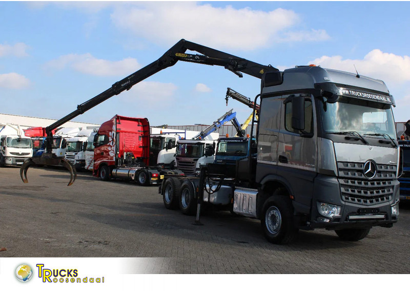 Mercedes-Benz Arocs 2858 + PALFINGER Z15 (2022) + 6X4 - Kraanwagen: afbeelding 1 Mercedes-Benz Arocs 2858 + PALFINGER Z15 (2022) + 6X4 - Kraanwagen: afbeelding 1