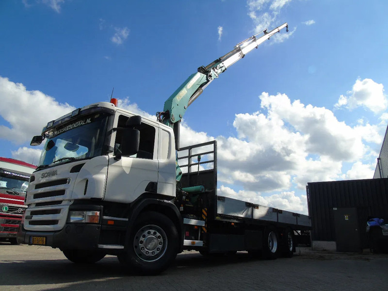 Scania P 380 + PALFINGER PK18.500 5x EXTENTION + 6X2 + STEERING AXLE + REMOTE - Kraanwagen: afbeelding 3 Scania P 380 + PALFINGER PK18.500 5x EXTENTION + 6X2 + STEERING AXLE + REMOTE - Kraanwagen: afbeelding 3