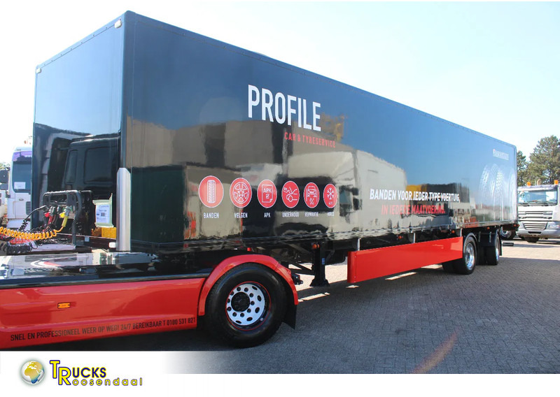 Tracon 2x alu axle + lift - Gesloten oplegger: afbeelding 1 Tracon 2x alu axle + lift - Gesloten oplegger: afbeelding 1