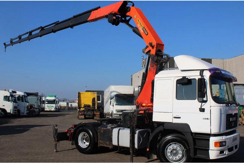 MAN 19.414 F2000 + PALFINGER PK35000 F + EURO 2 + MANUAL - Trekker: afbeelding 2 MAN 19.414 F2000 + PALFINGER PK35000 F + EURO 2 + MANUAL - Trekker: afbeelding 2