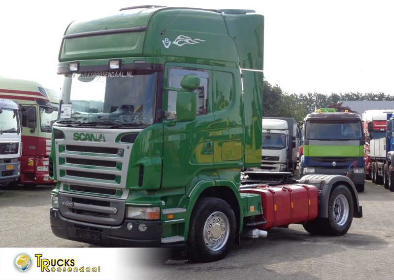 Scania R500 V8 Manual + Retarder +Old tacho + First owner - Trekker: afbeelding 1 Scania R500 V8 Manual + Retarder +Old tacho + First owner - Trekker: afbeelding 1