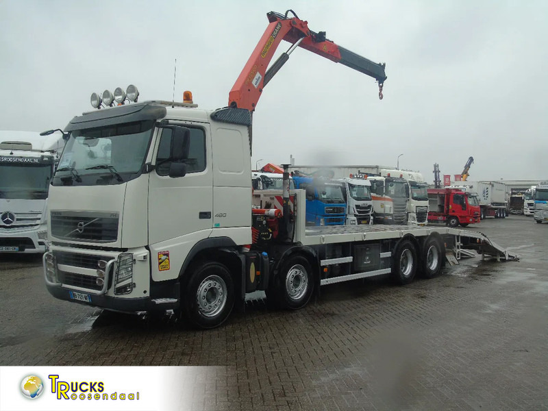 Volvo FH 460 + 8X4 + PALFINGER PK15500 + MANUAL + euro 5 - Autovrachtwagen vrachtwagen, Kraanwagen: afbeelding 1 Volvo FH 460 + 8X4 + PALFINGER PK15500 + MANUAL + euro 5 - Autovrachtwagen vrachtwagen, Kraanwagen: afbeelding 1